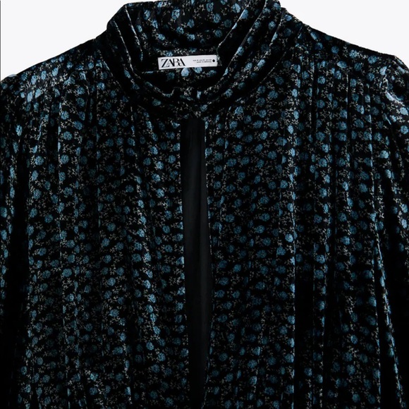 Free shipping Zara printed dress - Picture 7 of 8